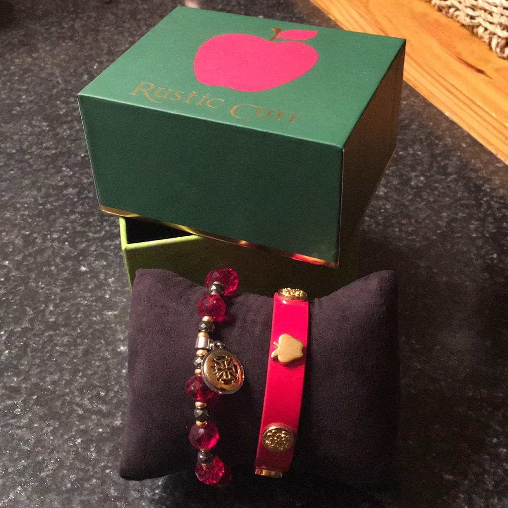 Teacher Rustic Cuff Set